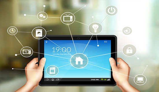Connected devices enhancing business efficiency through IoT technology