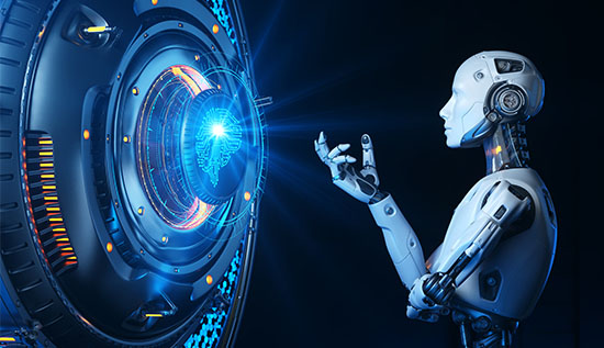 Diagram of an artificial neural network (ANN) illustrating interconnected nodes and layers, used for machine learning, deep learning, and AI applications.