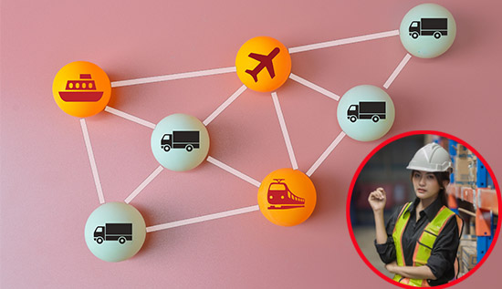 Skyline of a bustling city symbolizing career opportunities in supply chain management for freshers in top 10 cities."