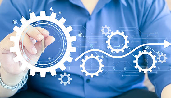 Cloud operations engineer monitoring cloud infrastructure and ensuring system uptime. 