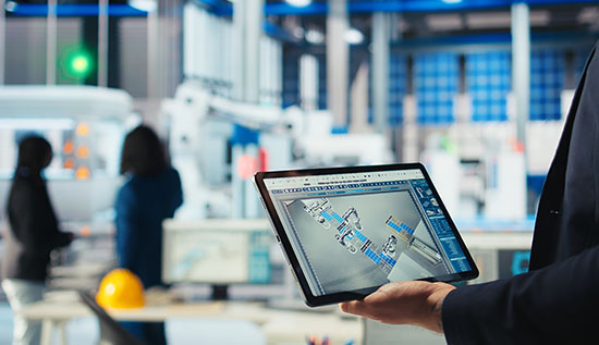 Supply chain control tower dashboard showing real-time visibility, analytics and supply chain management.
