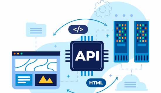 Diagram illustrating back-end API scaling strategies for handling high-traffic systems, including load balancing, caching, and microservices.
