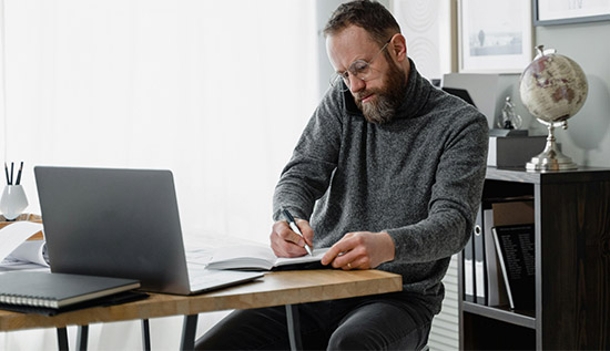 IoT engineer configuring smart home devices using wireless technology and embedded systems.