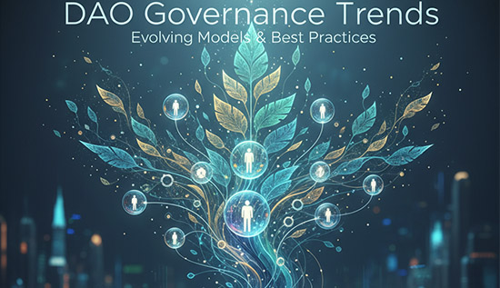 DAO governance trends illustration showing evolving decentralized models and best practices for community-driven decision making.
