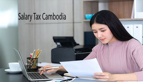 Visual representation of salary tax in Cambodia for 2026, including a guide and tips for tax calculation