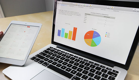 Predictive analytics for CEOs dashboard showing business forecasting tools and growth strategy data visualization